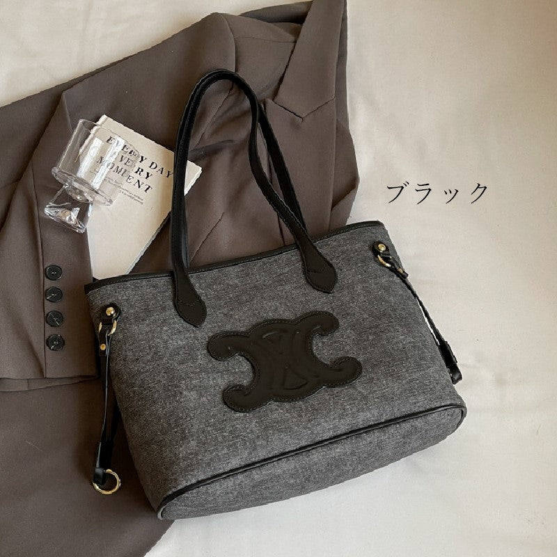 【雑貨】bigシルエット通勤バッグ Z7734