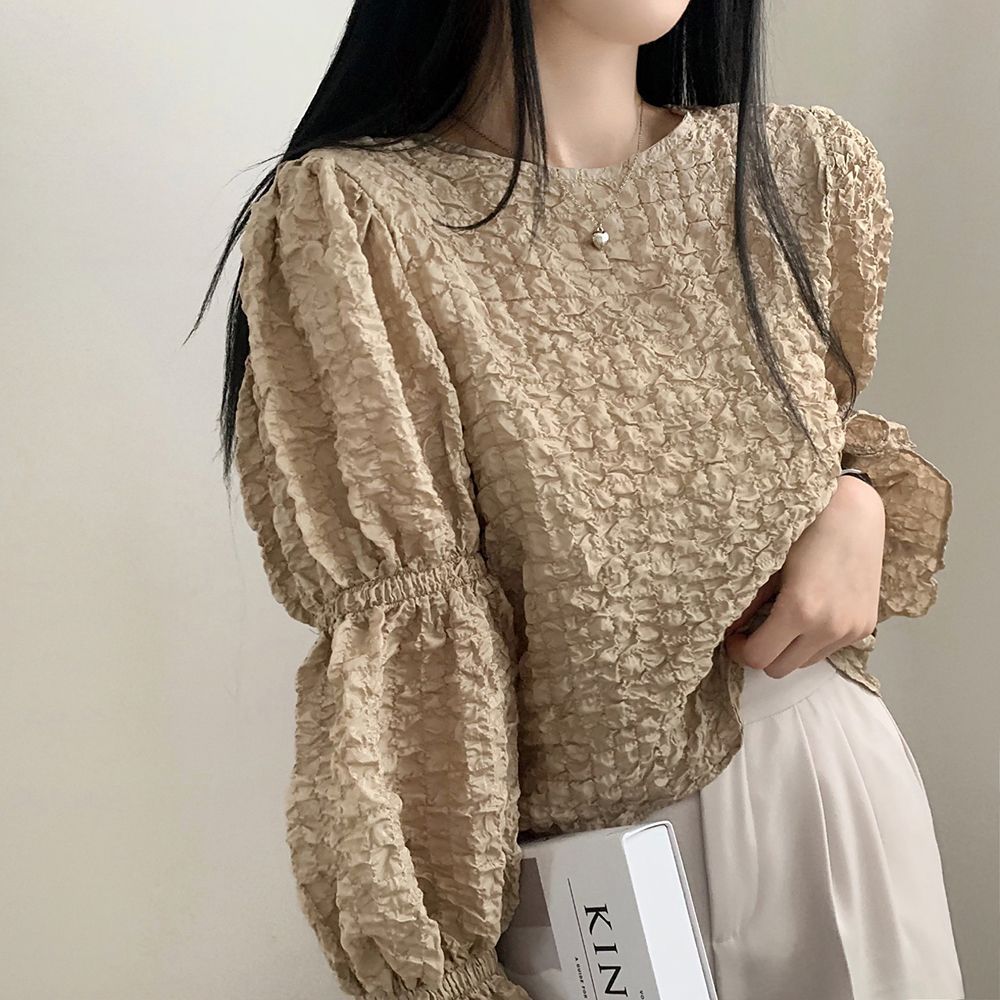 【Tops】3色展開ブラウス W10956