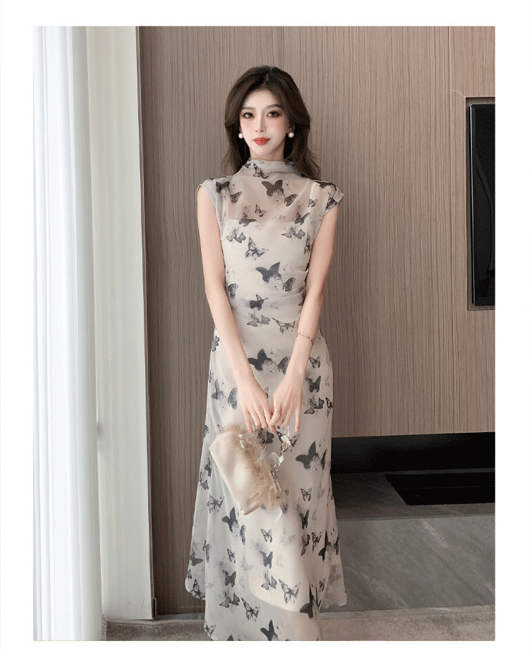【Dress】蝶々デートワンピース W11948