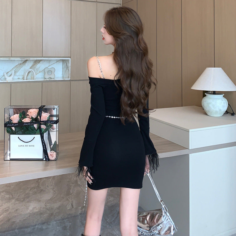 【Dress】ワンショルダーワンピース Z7339