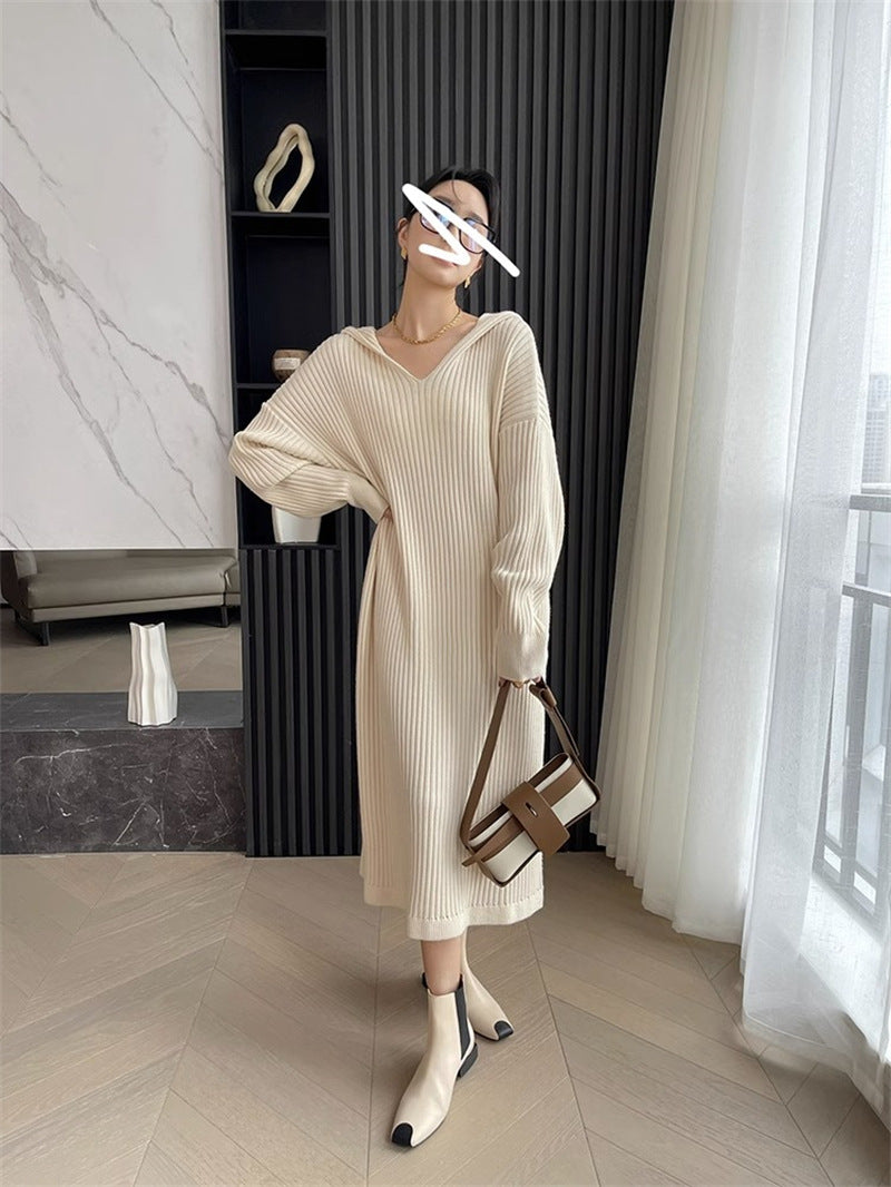 【Dress】ルーズ感ニットワンピース Z8385
