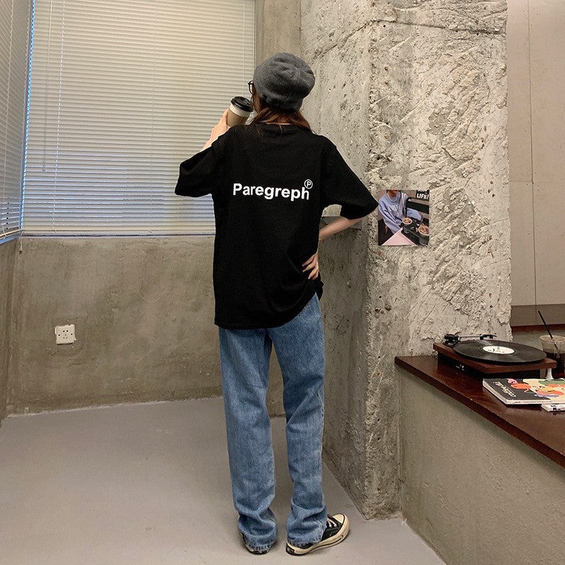 【Tops】6色選択可Tシャツ W12447