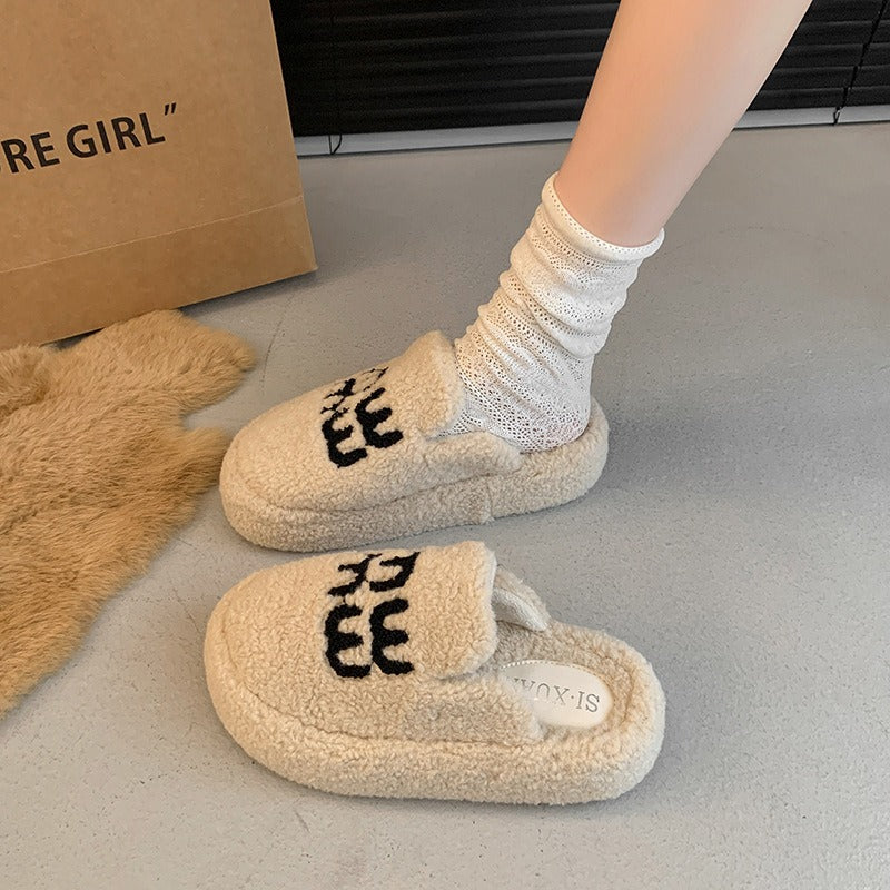 【Shoes】秋冬ファースリッパ W14430