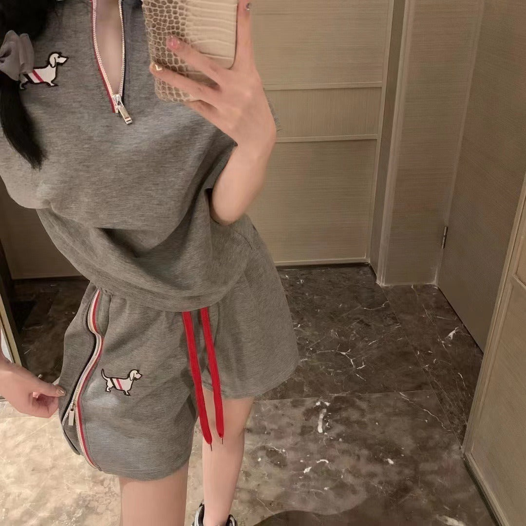 【Set】2点セット Tシャツ + パンツ W12263