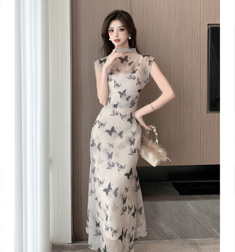 【Dress】蝶々デートワンピース W11948