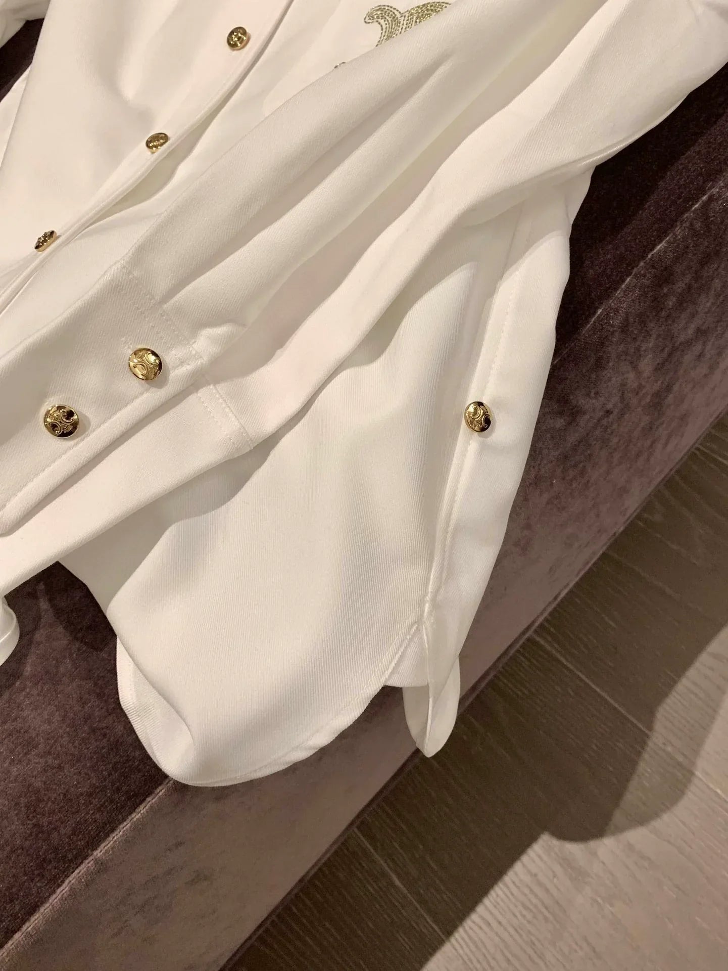 【Tops】長袖ゆったりシャツ W11150