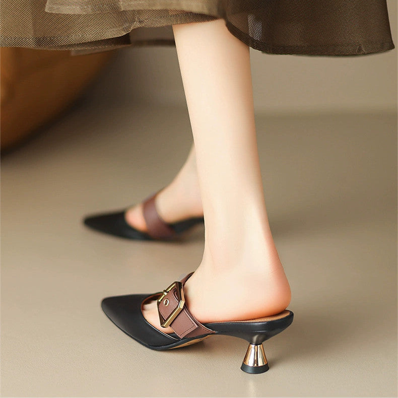【Shoes】新入荷~2色展開スリッパ W11351