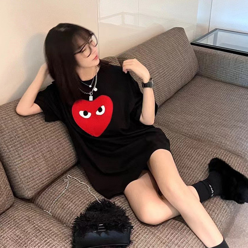 【Tops】3色展開ぴったりTシャツ W12446