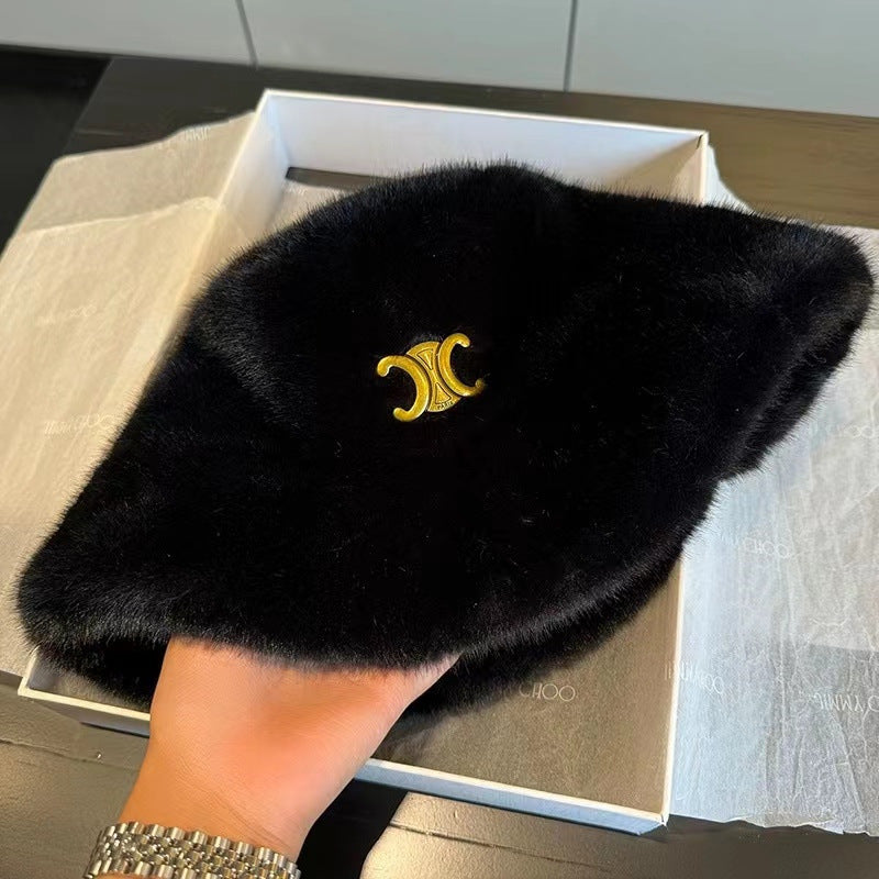 【雑貨】秋冬ファーハット Z7462