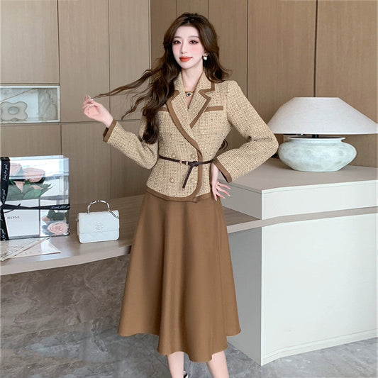 【Set】2点セット テーラードジャケット +スカート W9645