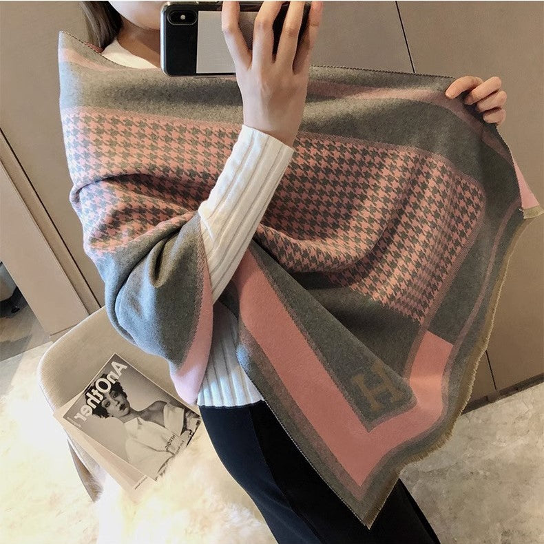 【雑貨】6色展開ファッションマフラー Z8013