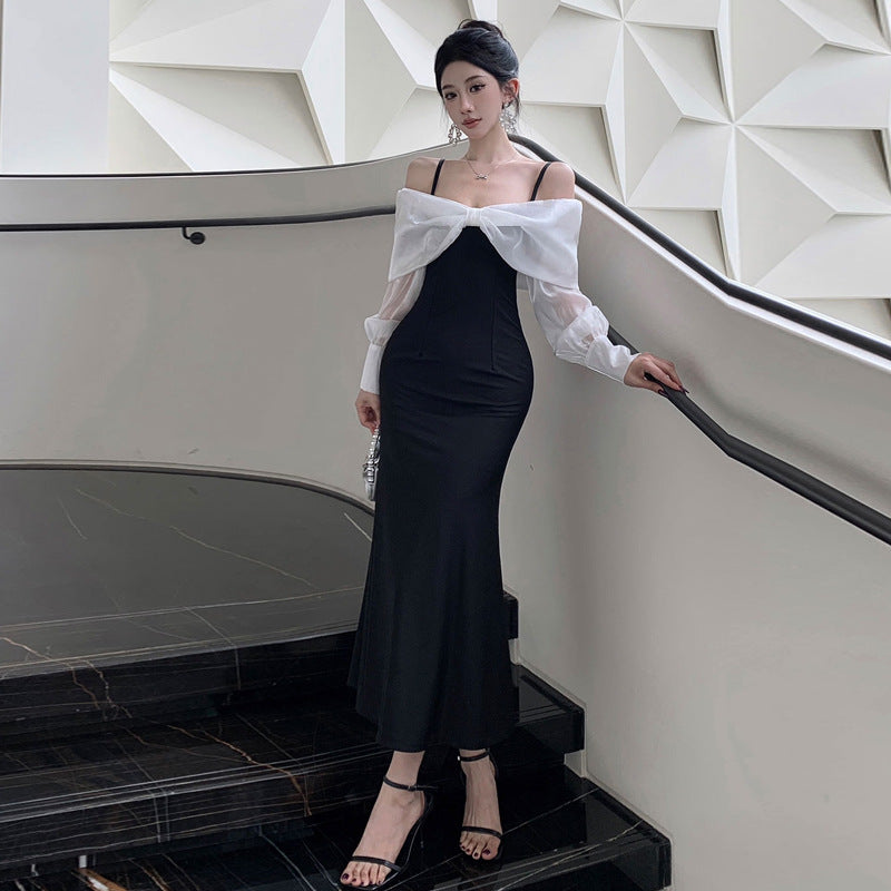 【Dress】ワンショルダーワンピース Z8364