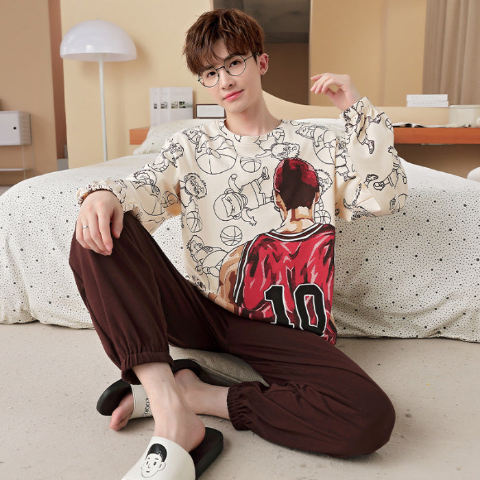 【Mens】メンズ春秋パジャマ Z7161