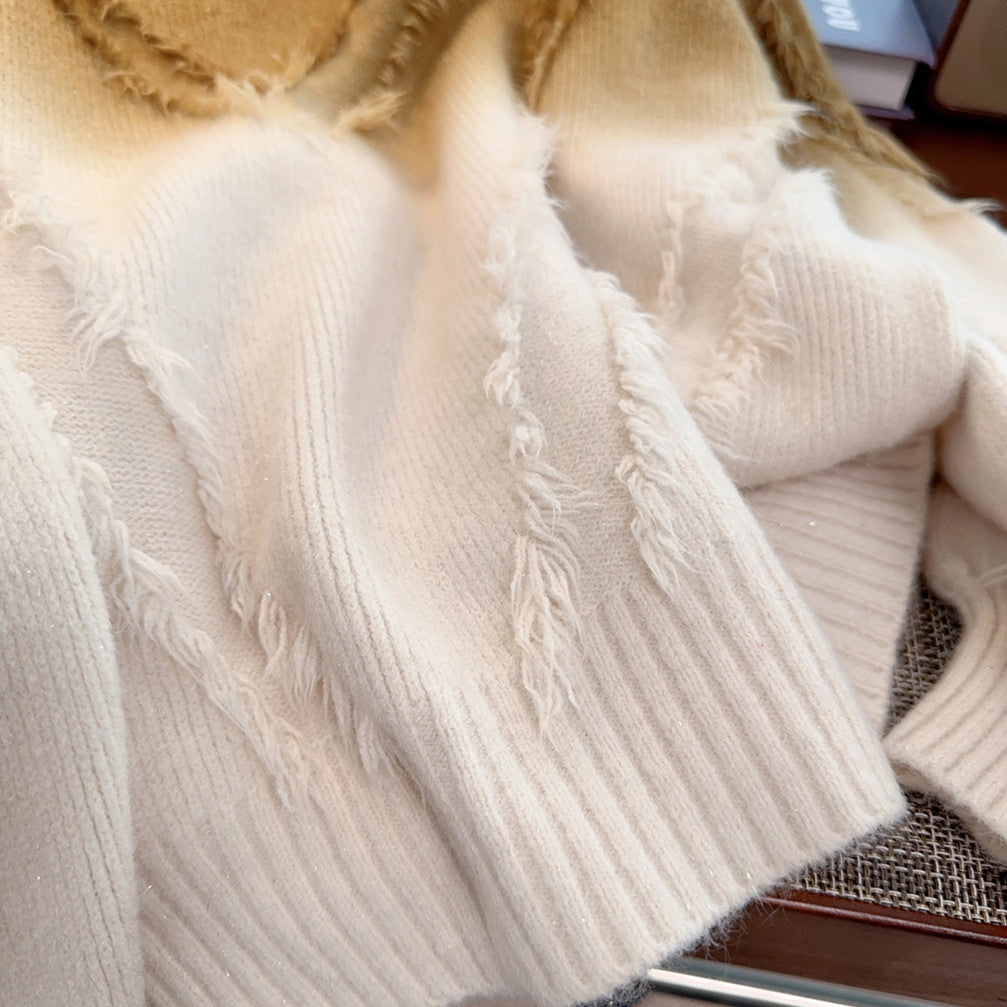 【Tops】タイダイ染めセーター W13307