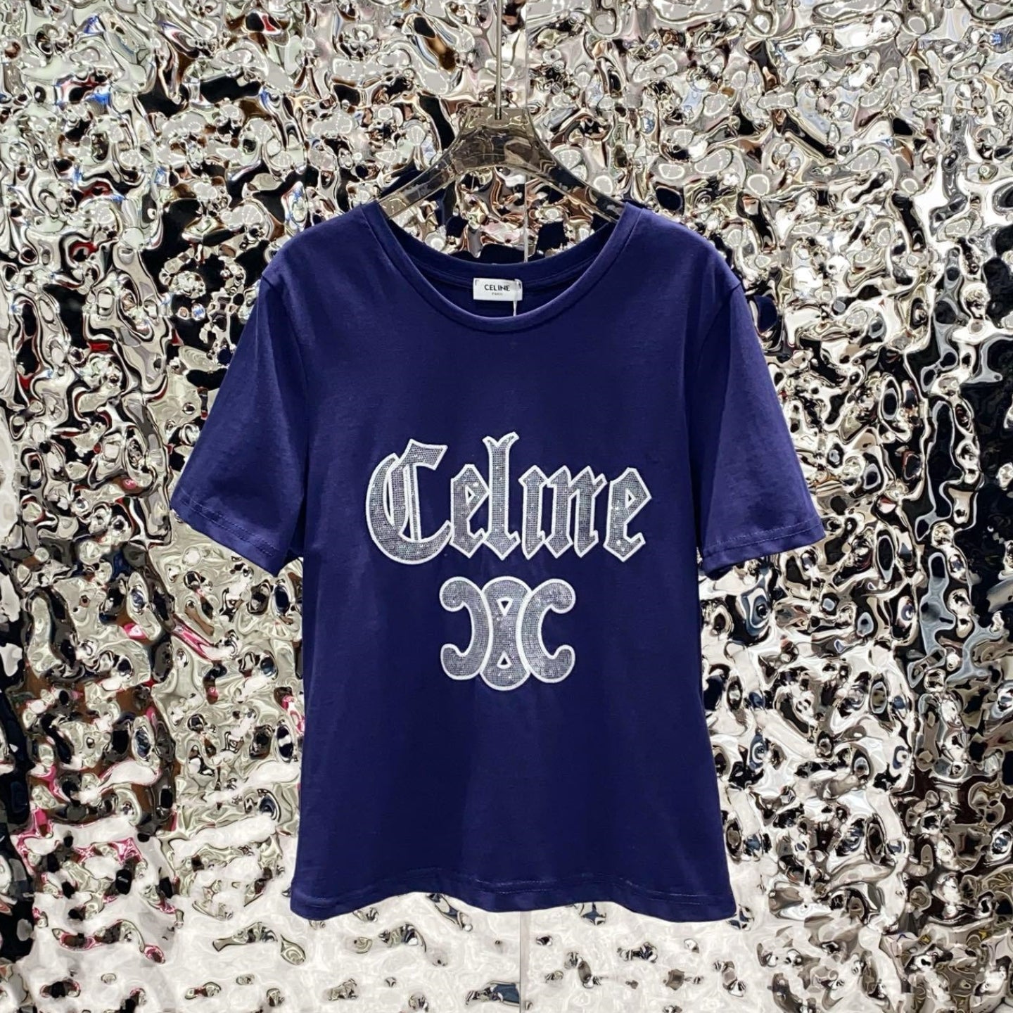 【Tops】春夏ラウンドネックTシャツ T01545