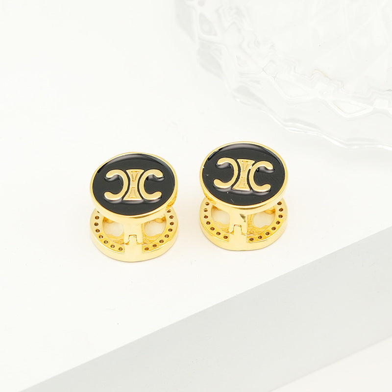 【雑貨】2色ピアス Z7709
