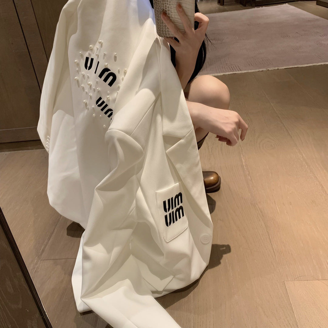 【Outer】2色展開スーツジャケット W14662