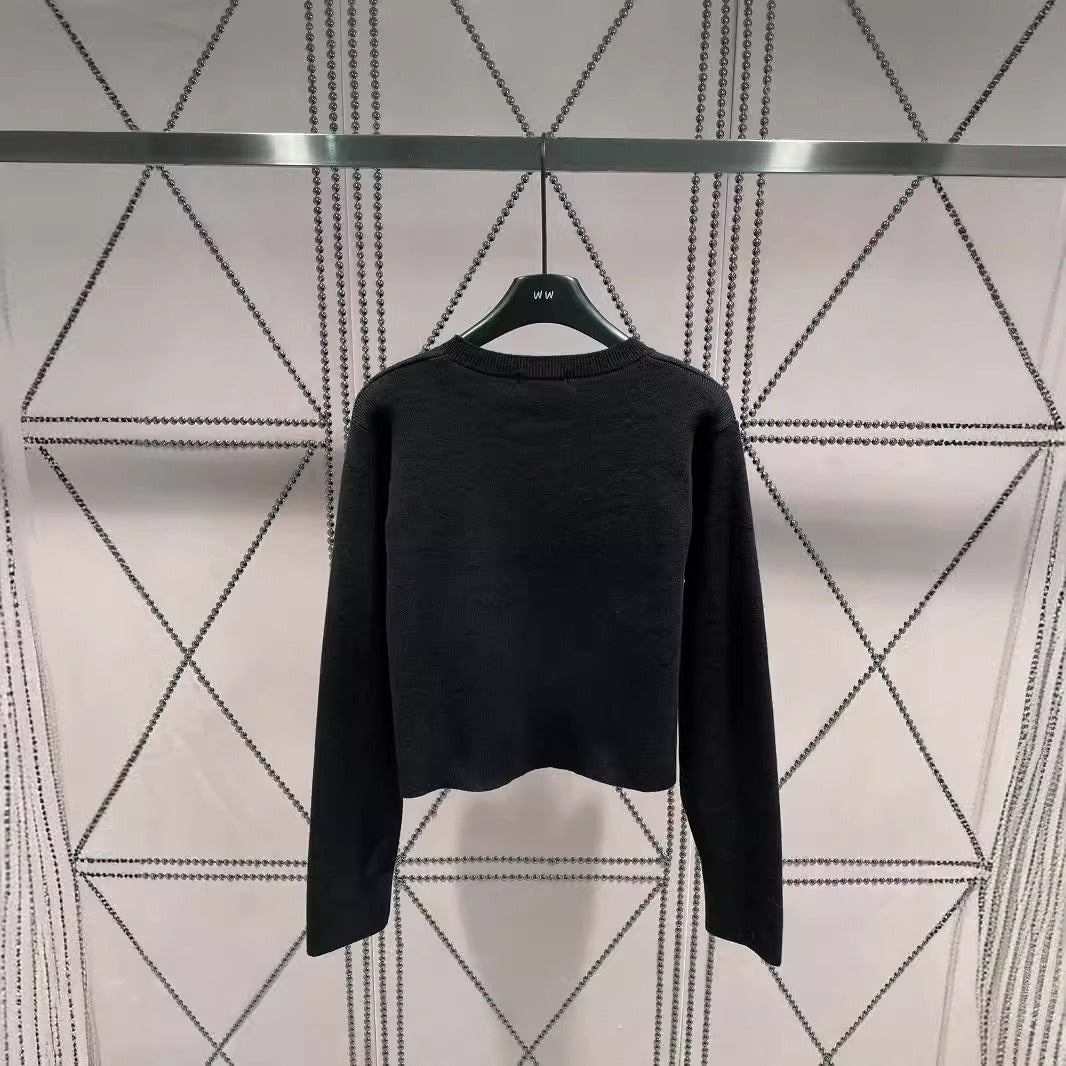 【Tops】人気シンプルセーター W13398