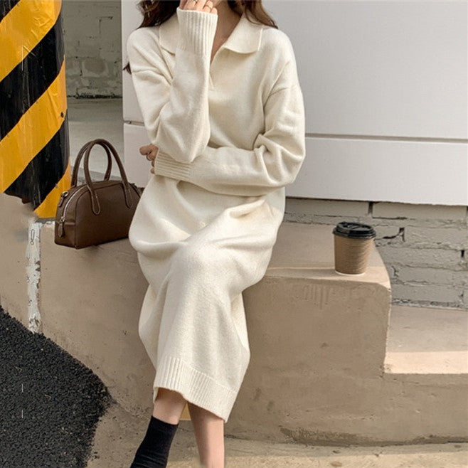 【Dress】ニットワンピース W13417