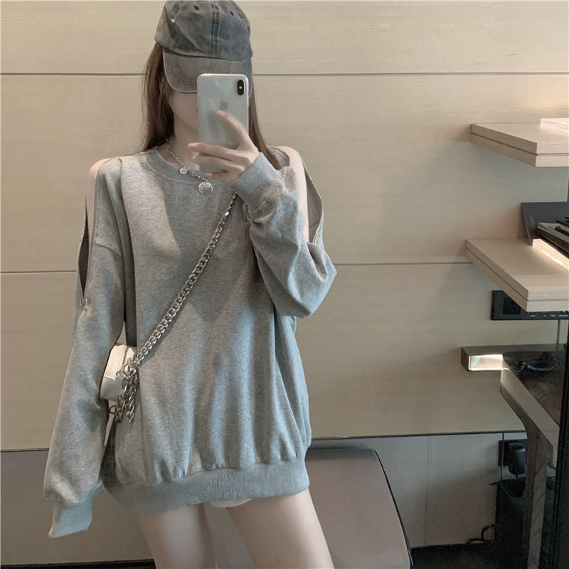 【Tops】ジッパーデザインプルオーバー W13971
