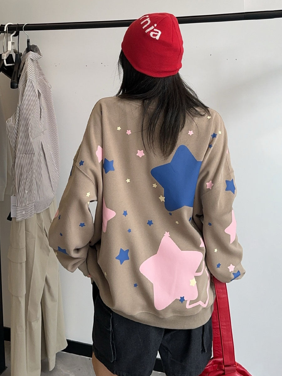 【Tops】キャラクタープリントプルオーバー W13992