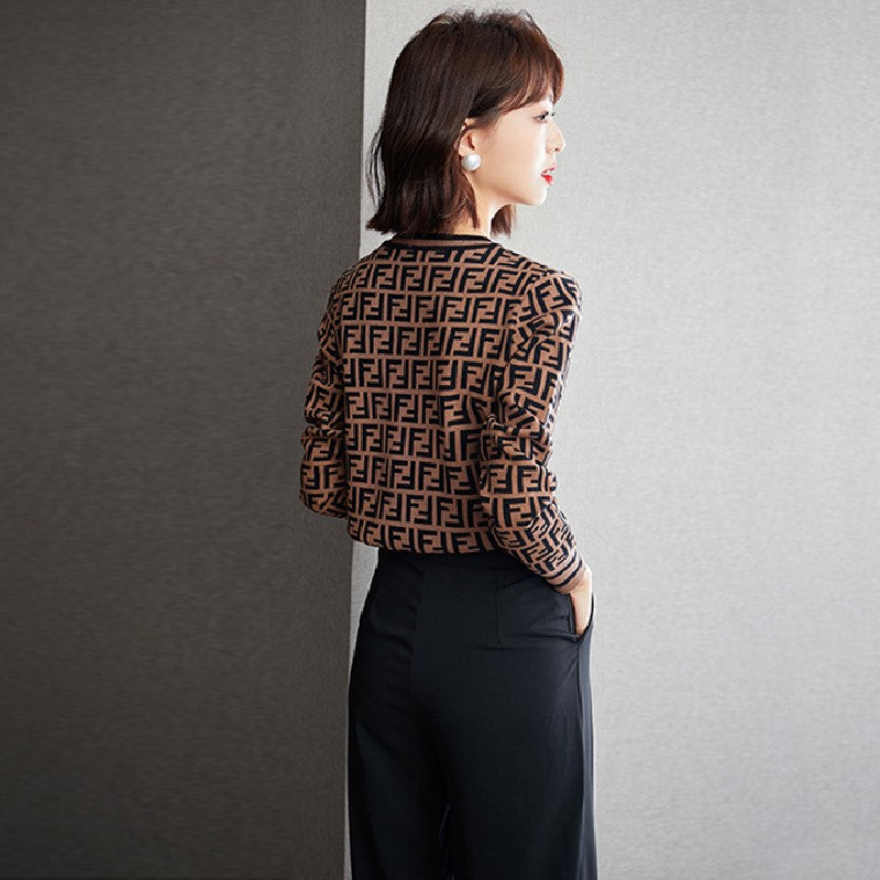 【Tops】OL秋冬セーター Z7529