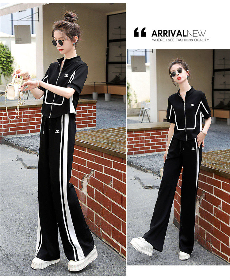 【set】トップス×カジュアルパンツセット W12194