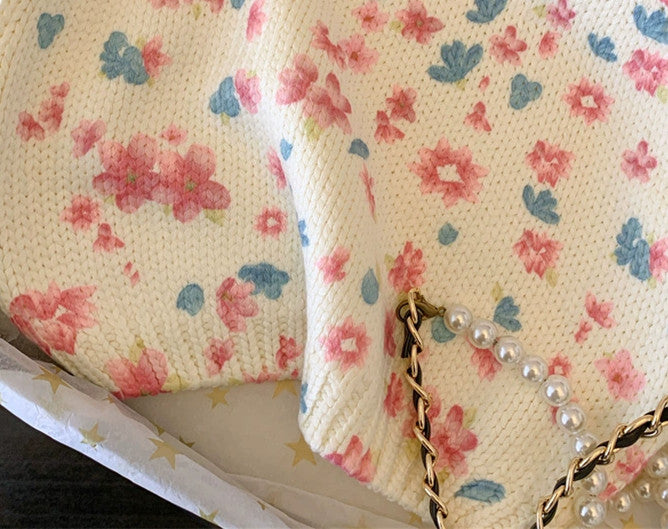 【Tops】フラワータンクトップ W11036
