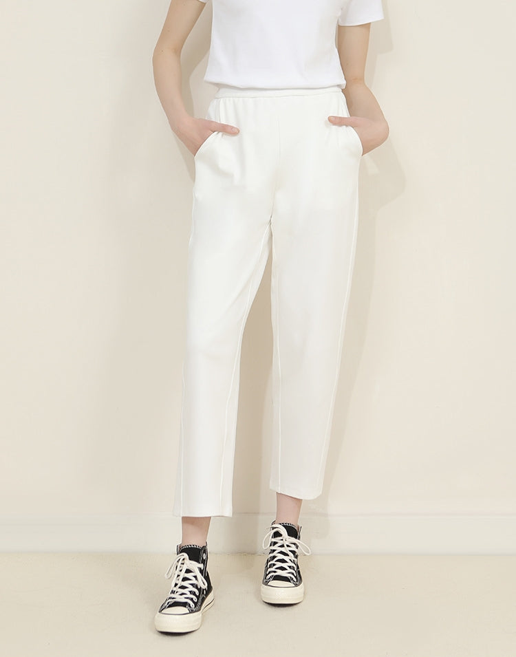 【Bottoms】クロップドハーレムパンツ T01661