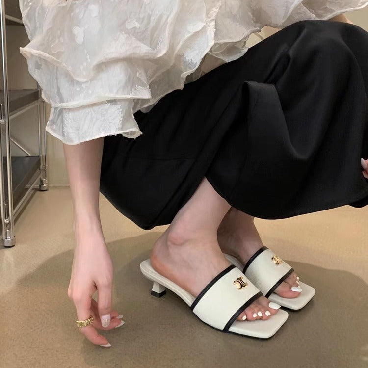 【Shoes】高見えスリッパ Z6759