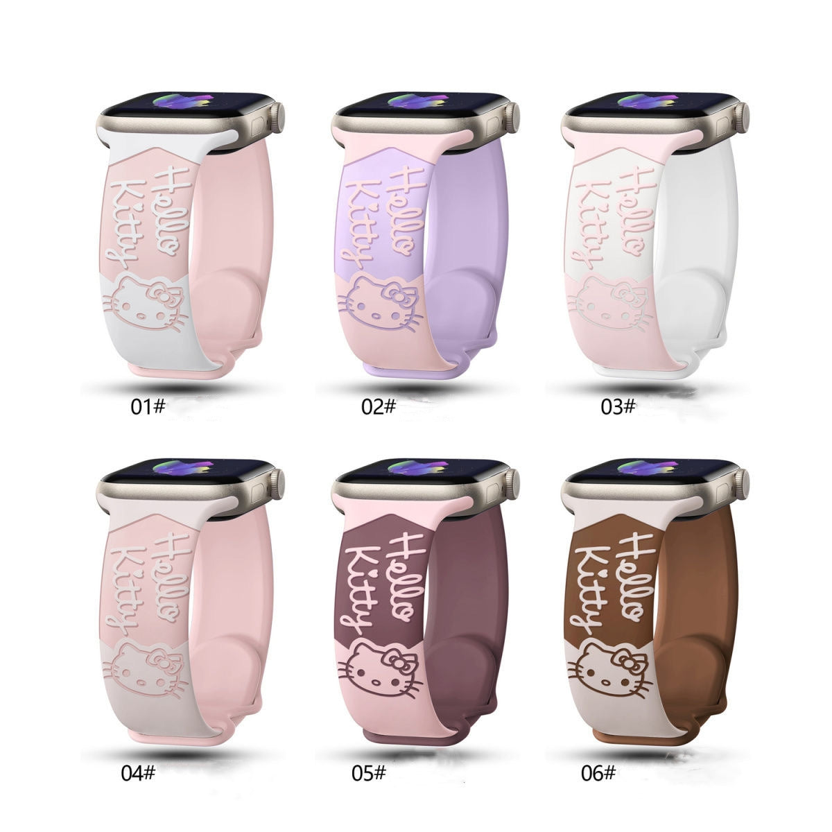【雑貨】ソフトシリコンウォッチバンド T01780