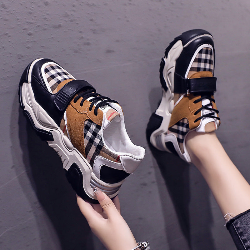 【Shoes】高見え厚底スニーカー W11260