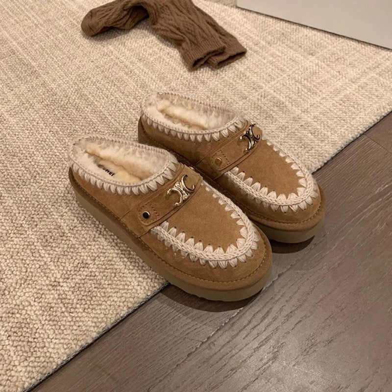 【Shoes】超人気フレンチ厚底ブーツ Z-6486