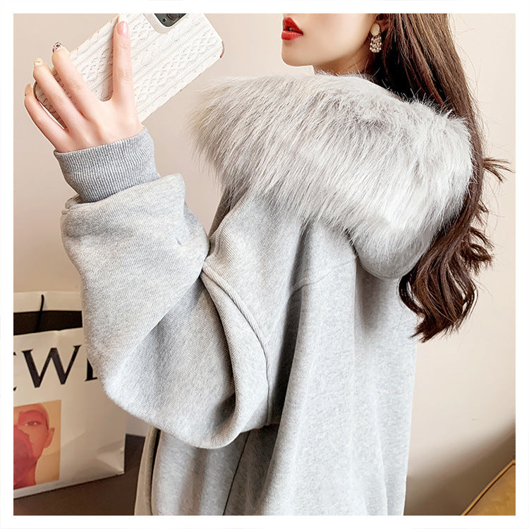 【Outer】ファージップパーカー W14183