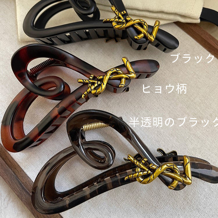 【雑貨】ヘアクリップアクセサリー W14064