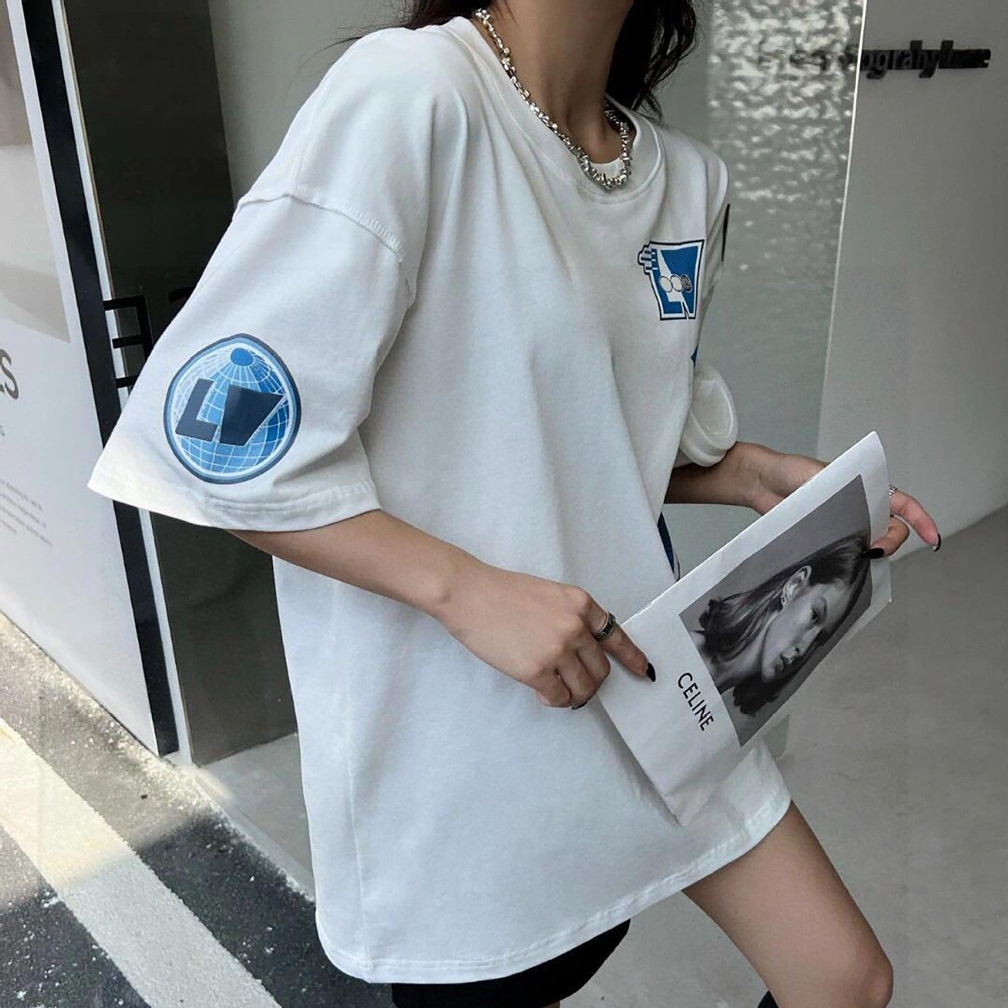 【Tops】プリントTシャツ T01644