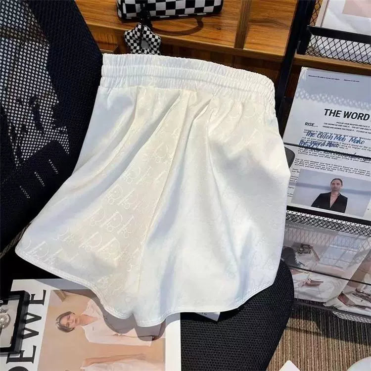 【Bottoms】プリントショートパンツ W10863