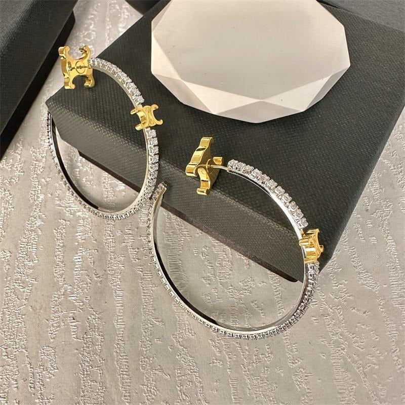 【雑貨】サークルピアス W12581