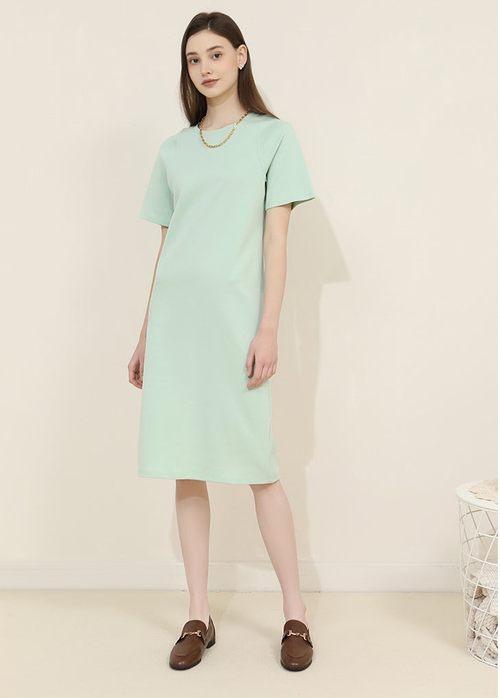 【Dress】ラウンドネックドレス T01664