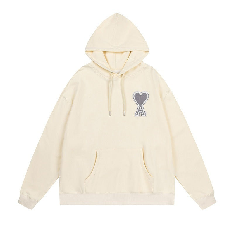 【Tops】6色展開カジュアルフーディー W13561