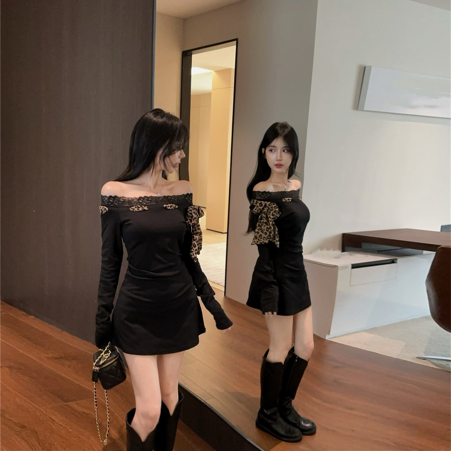 【Dress】きれいめ春秋ワンピース Z8001