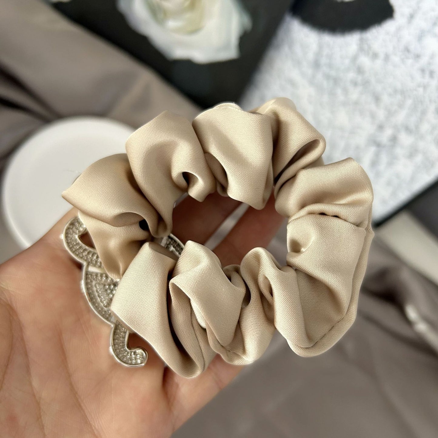 【雑貨】3色展開ヘアリング W11992