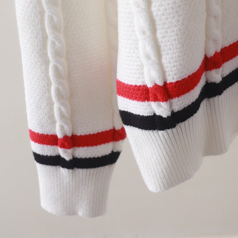 【Outer】シンプルニットカーディガン W13738