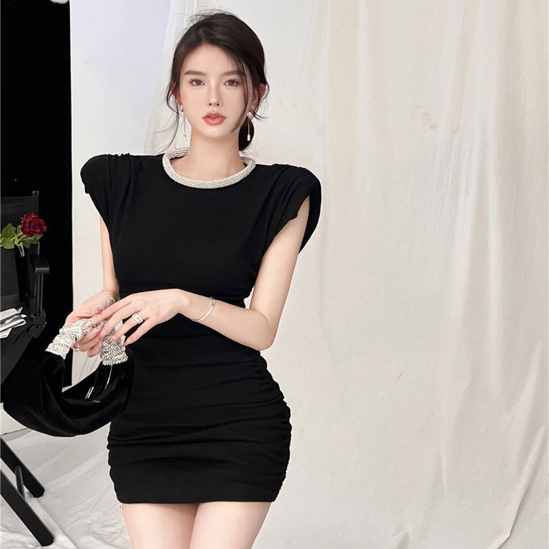【Dress】ノースリーブワンピース T01382