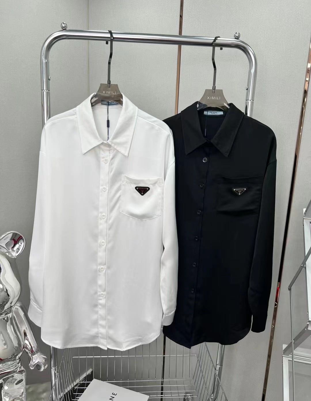 【Tops】高級感シャツ W14661