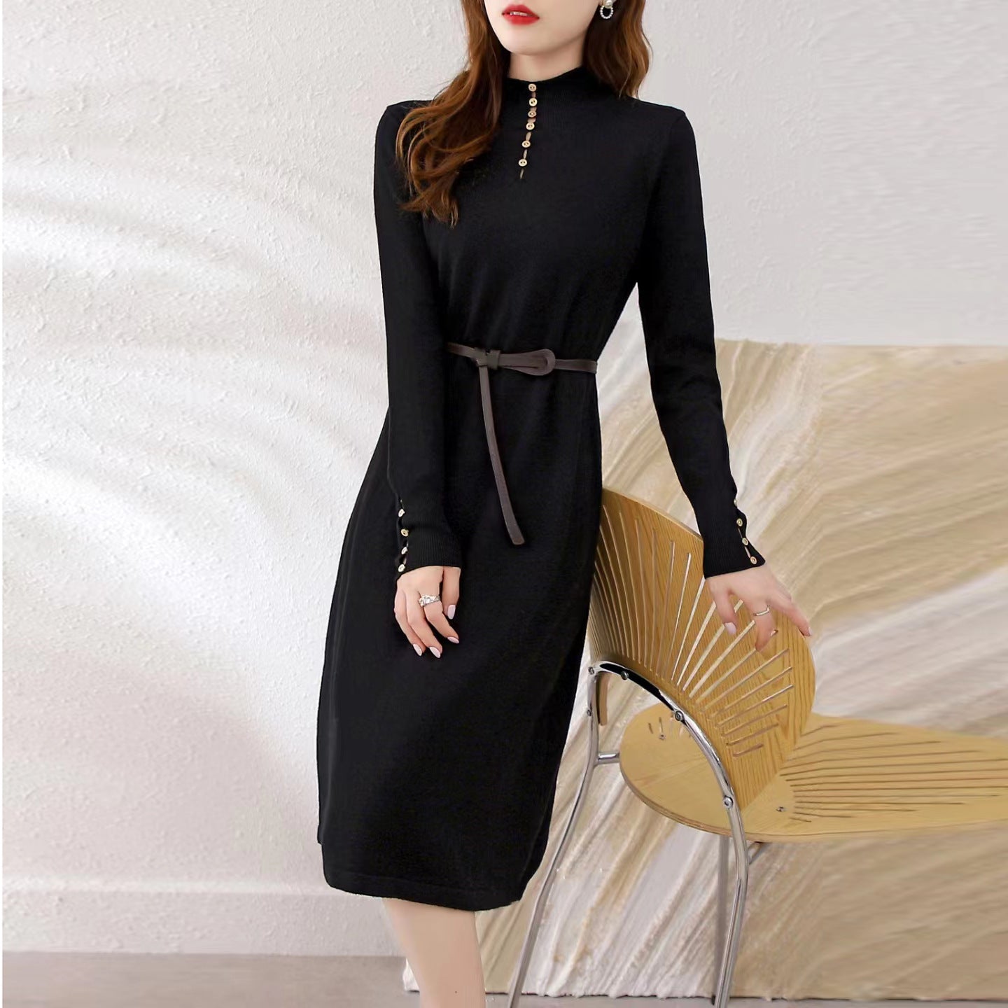 【Dress】OL通勤ワンピース Z7752