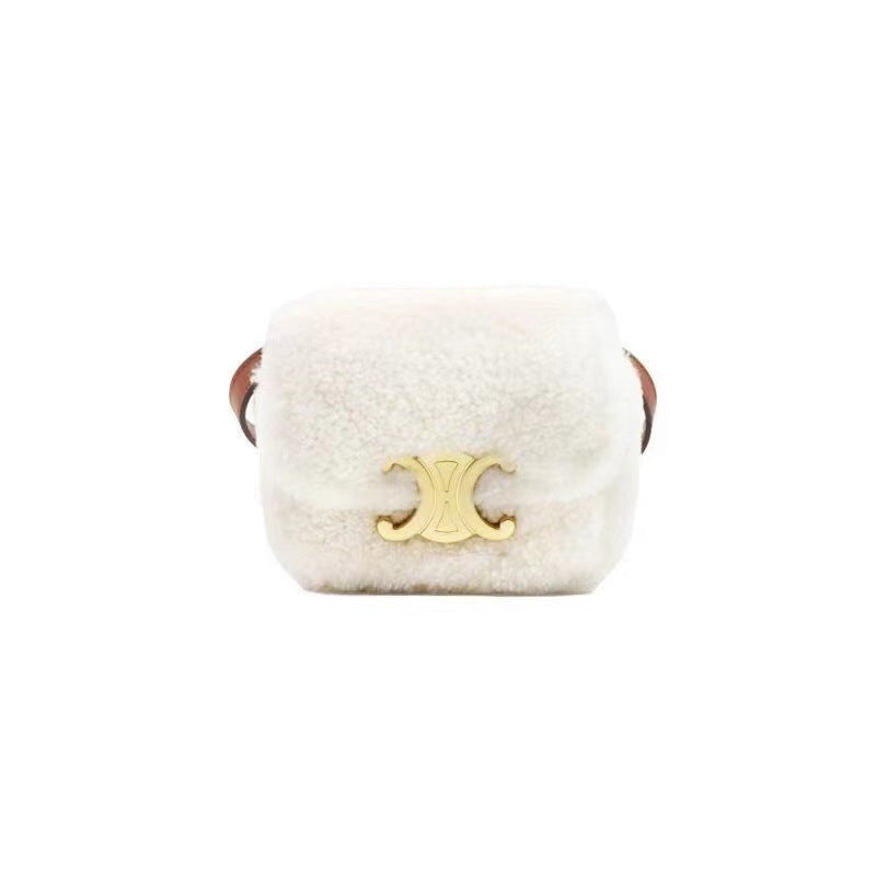 【雑貨】ラムウールminiバッグ W13869