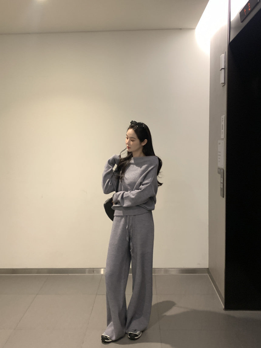 【Set】セーター+パンツ セット Z7762