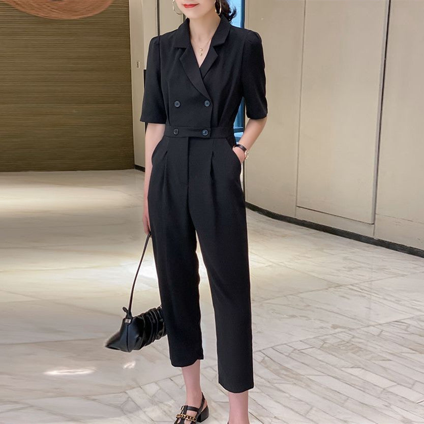 【Set】今季トレンド~フェミニン夏スーツオールインワン W7321