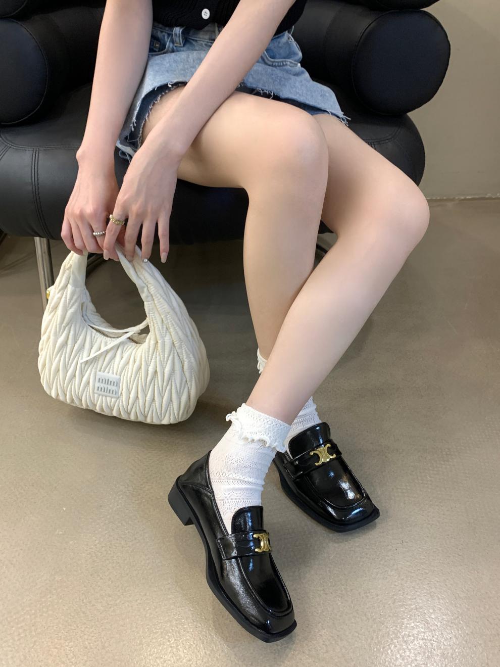 【Shoes】4色ローファーシューズ Z8163